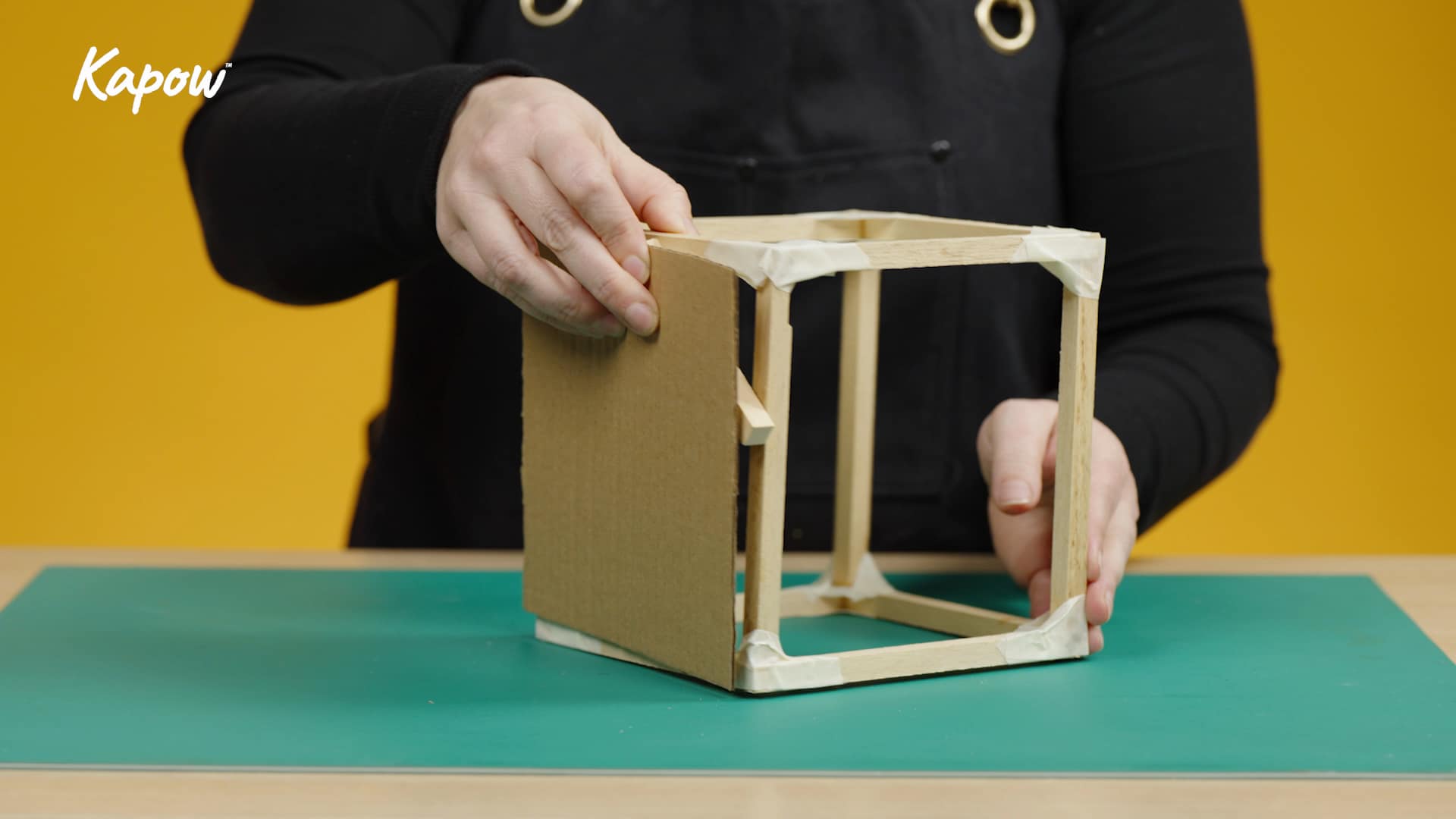 Pupil video: Constructing a prototype of a structure