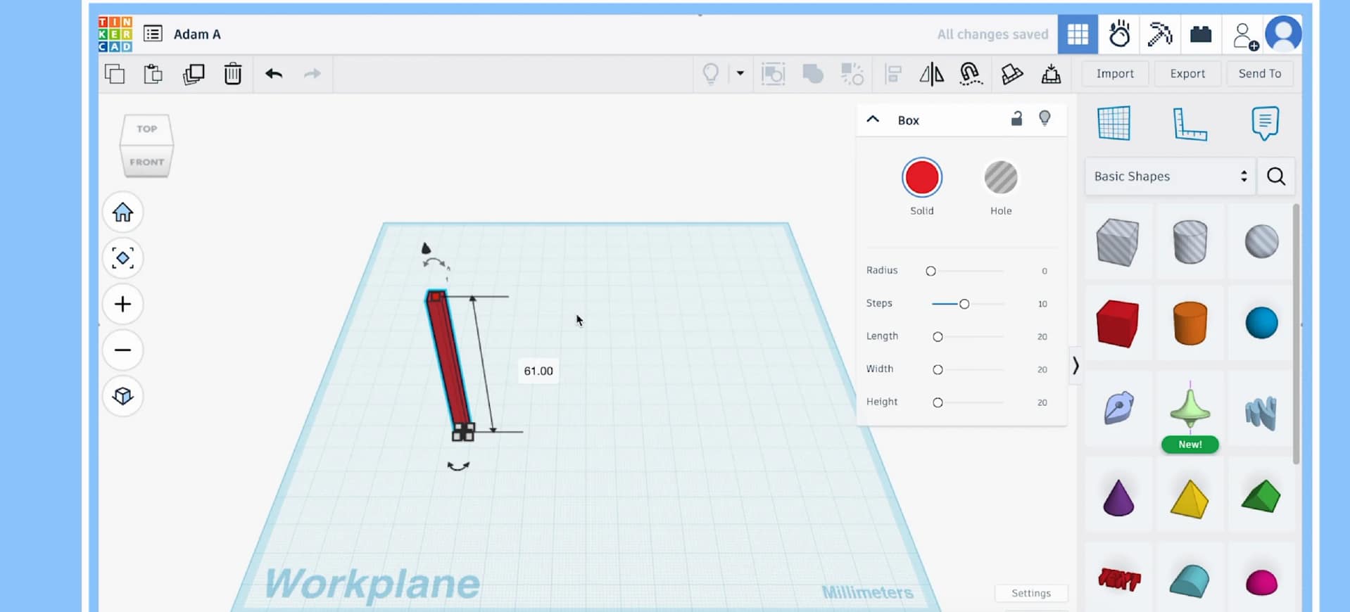 Pupil video: Designing with Tinkercad