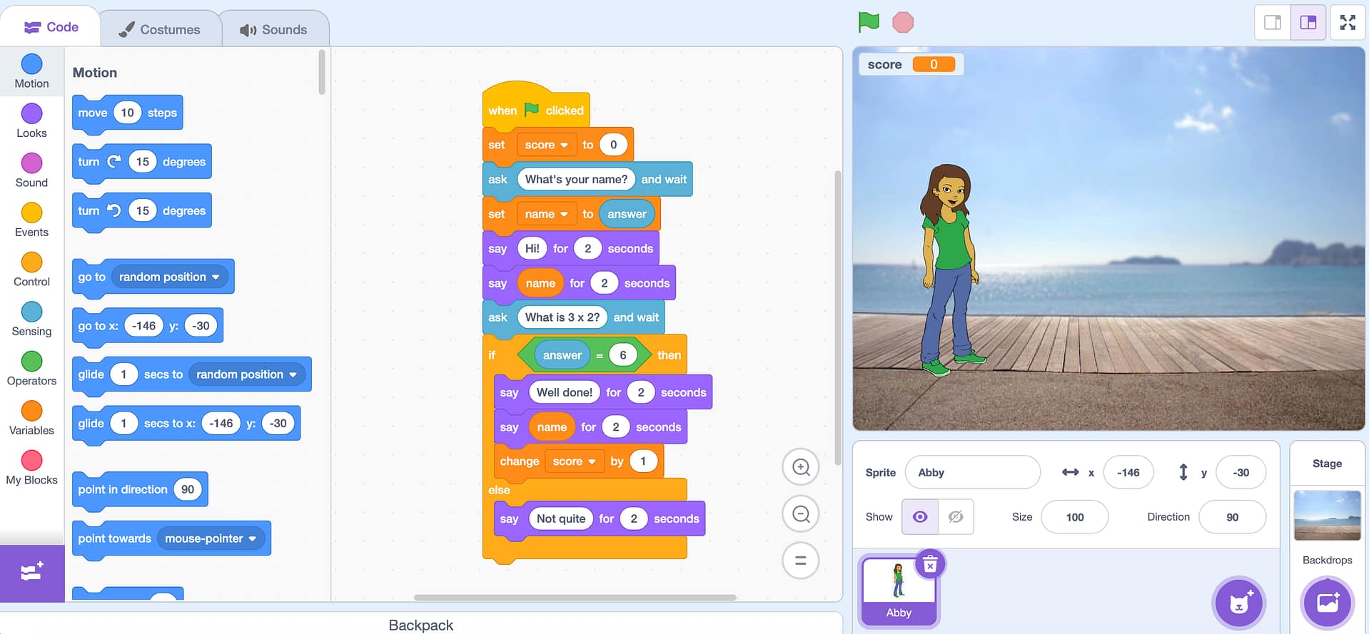 Lesson 3: Planning a game