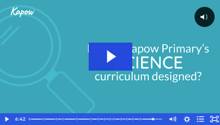 Subject leader video: How is Kapow Primary’s Science curriculum designed?