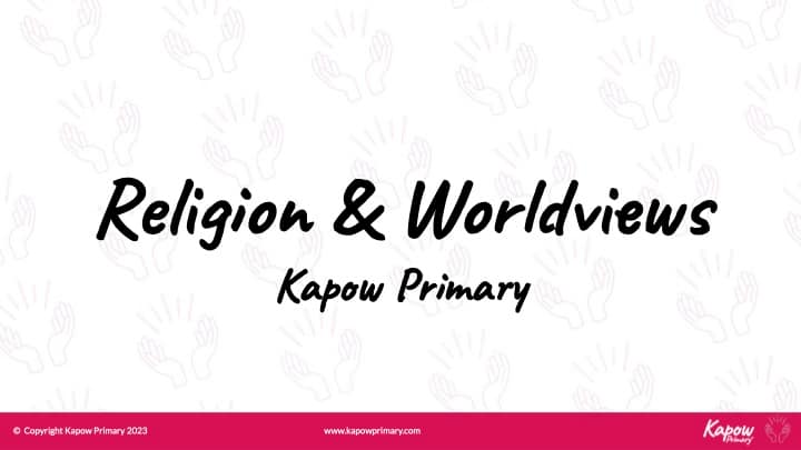 Religion & Worldviews: Staff Presentation