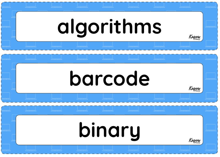 Vocabulary display: Big data 1