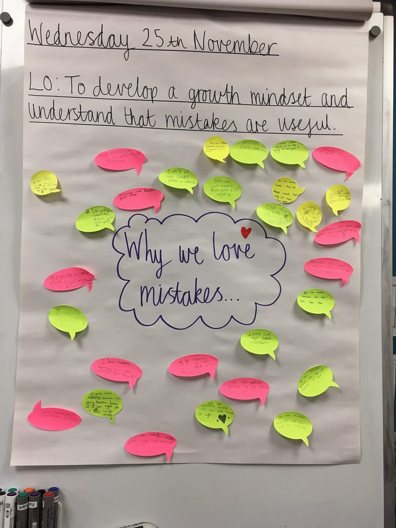 Lesson 3: Celebrating mistakes