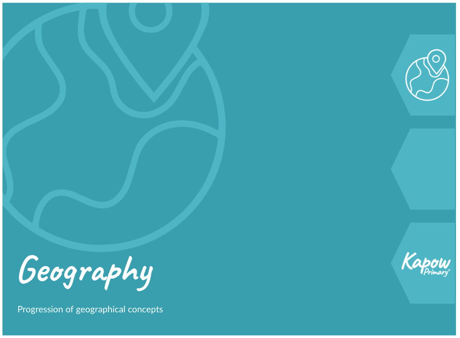 Geography: Progression of geographical concepts