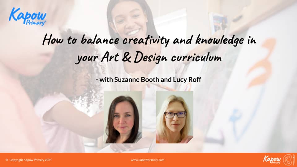 Webinar slides: Balance creativity and knowledge in Art and design – 28th Mar 2023