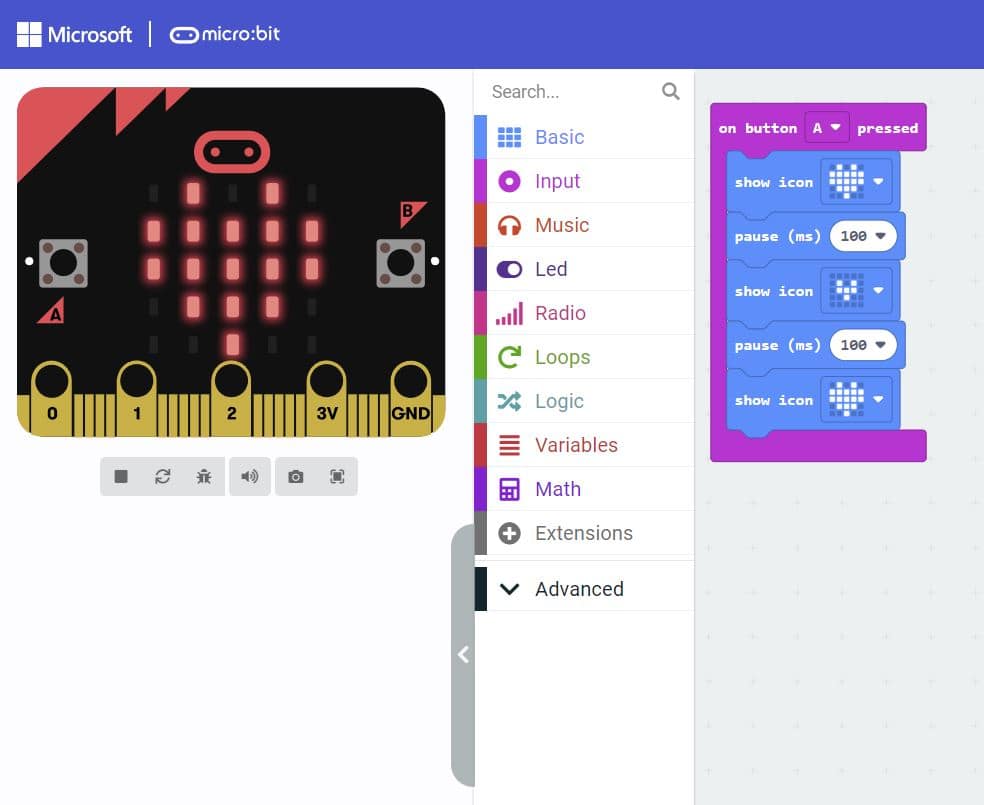 Lesson 2: Tinkering with MakeCode