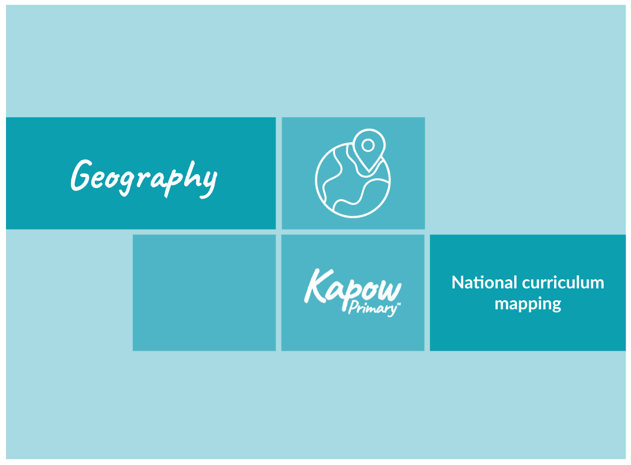 Geography National curriculum coverage