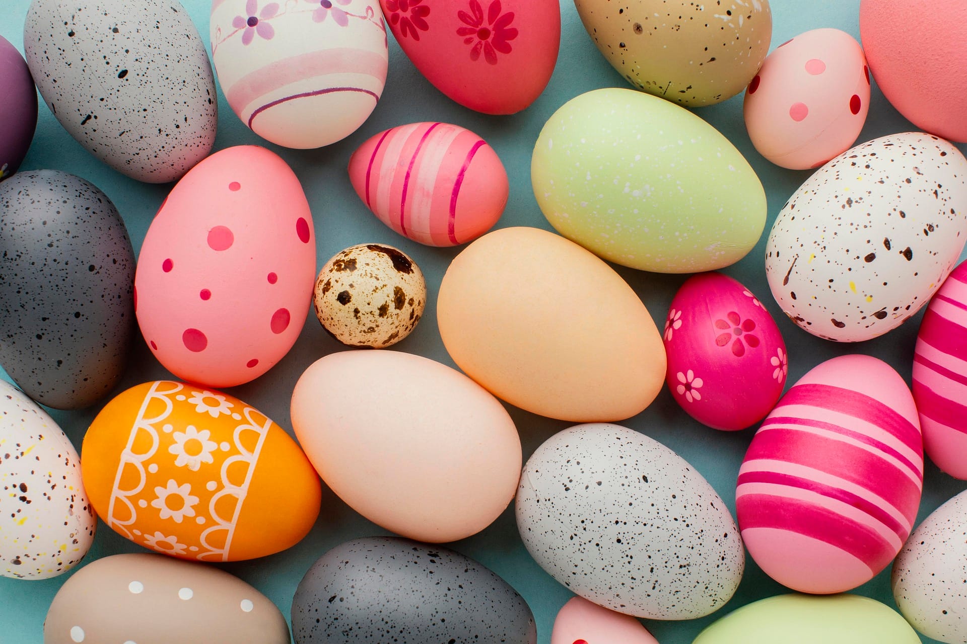 Easter: Hanging egg decoration