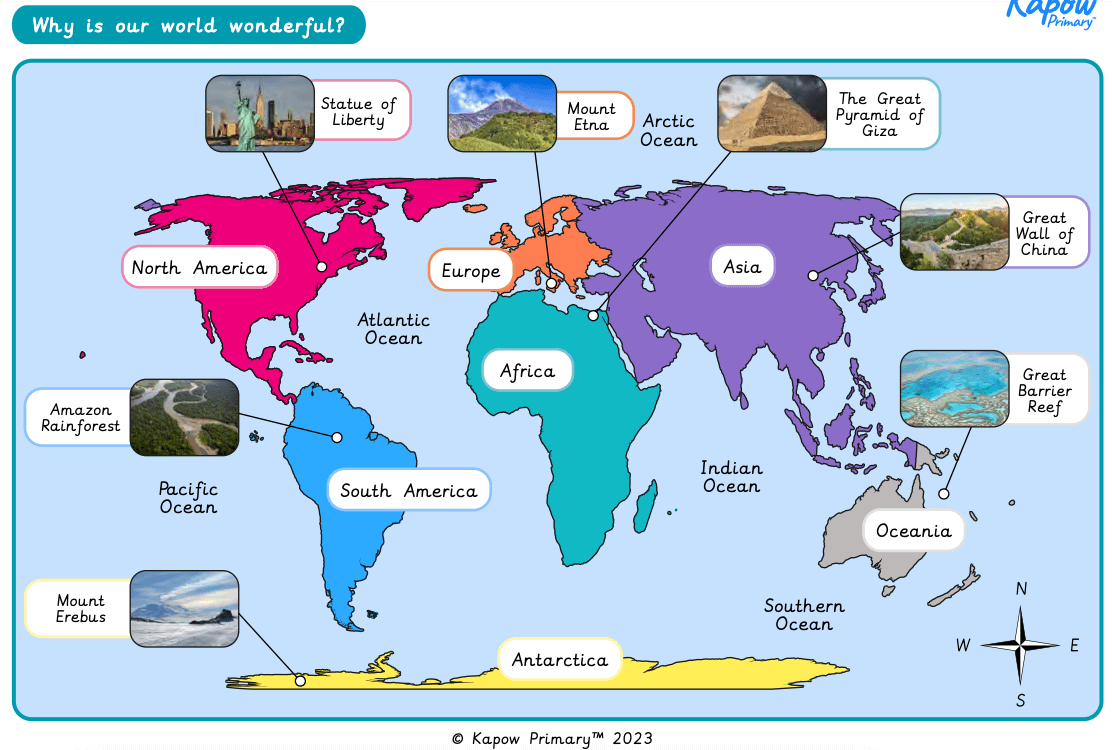 Ko Geography Y2 Why Is Our World Wonderful Kapow Primary