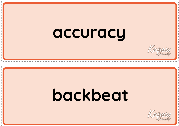 Vocabulary display Looping and remixing