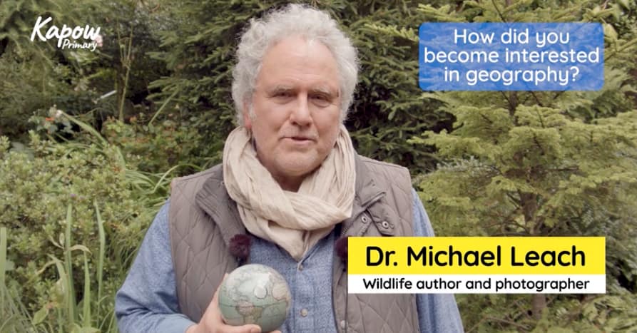 Pupil Video: Geography in Action - Mike Leach (part 1) - Kapow Primary