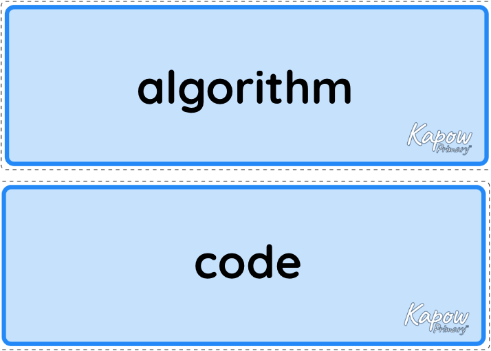 Vocabulary display - Computing Y6: Intro to Python