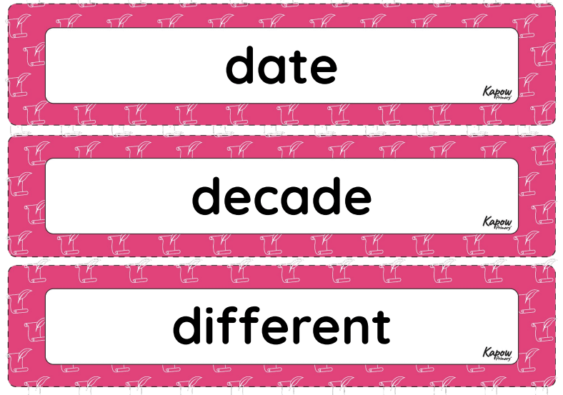 vocabulary-display-how-was-school-different-in-the-past