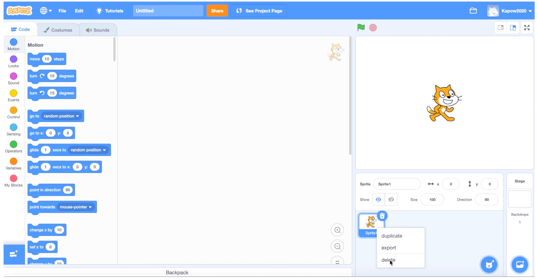 Teacher video: Tinkering with scratch - Kapow Primary