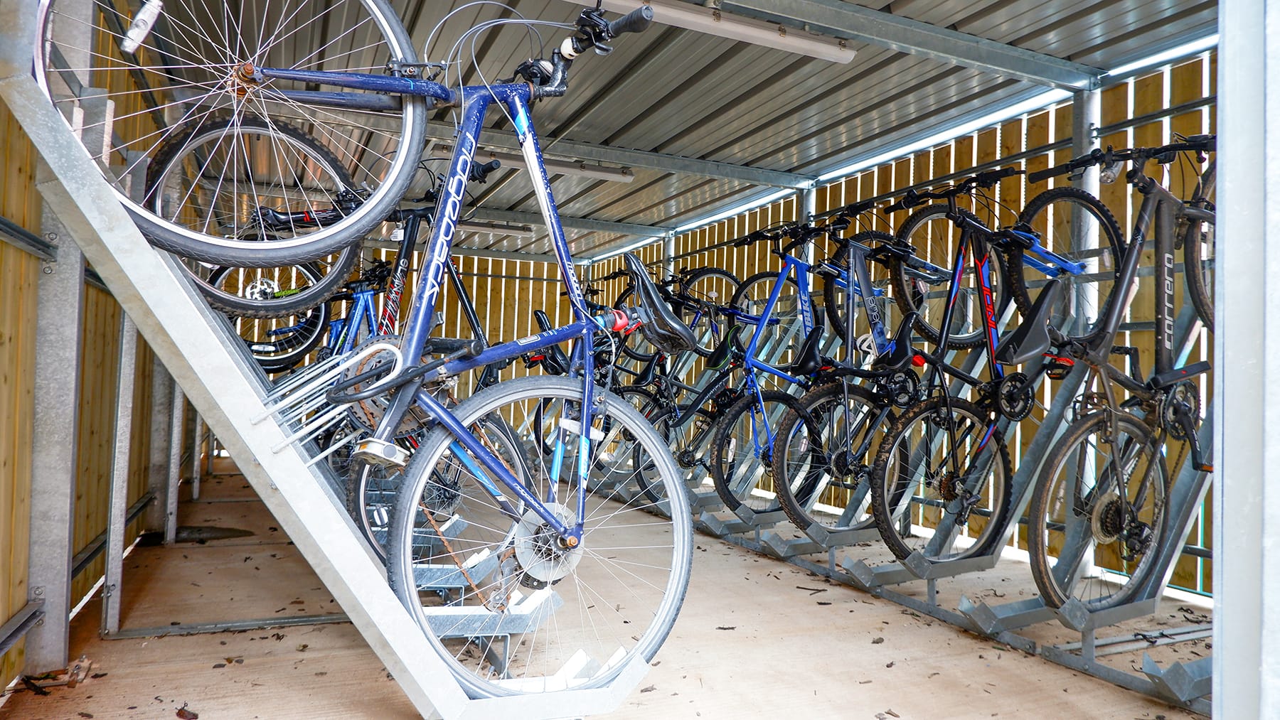 coventry student accommodation bike shed