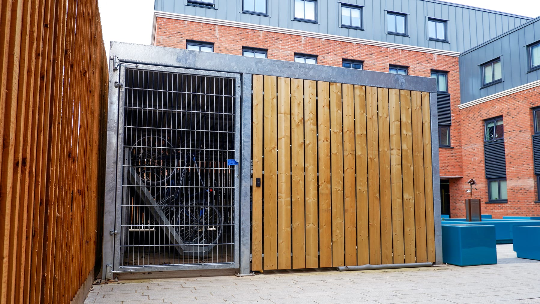 coventry student accommodation bike shed