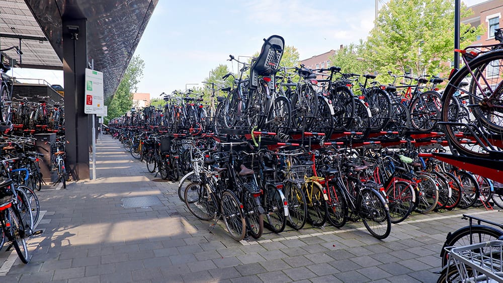 two tier cycle racks netherlands