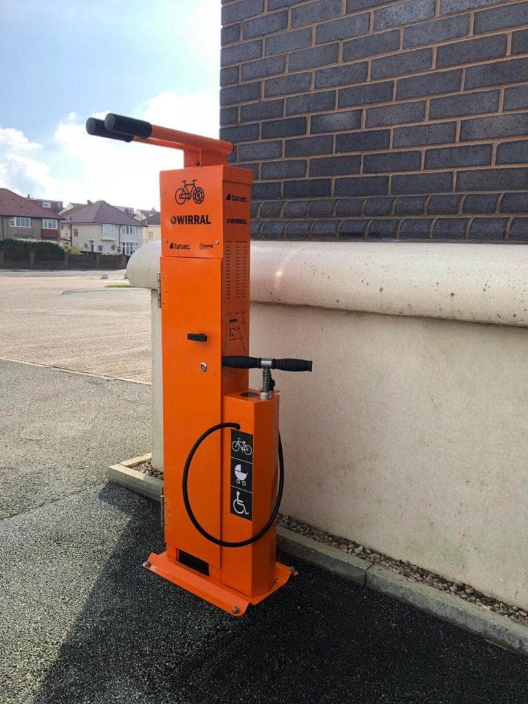 bike repair station orange wirral image 2