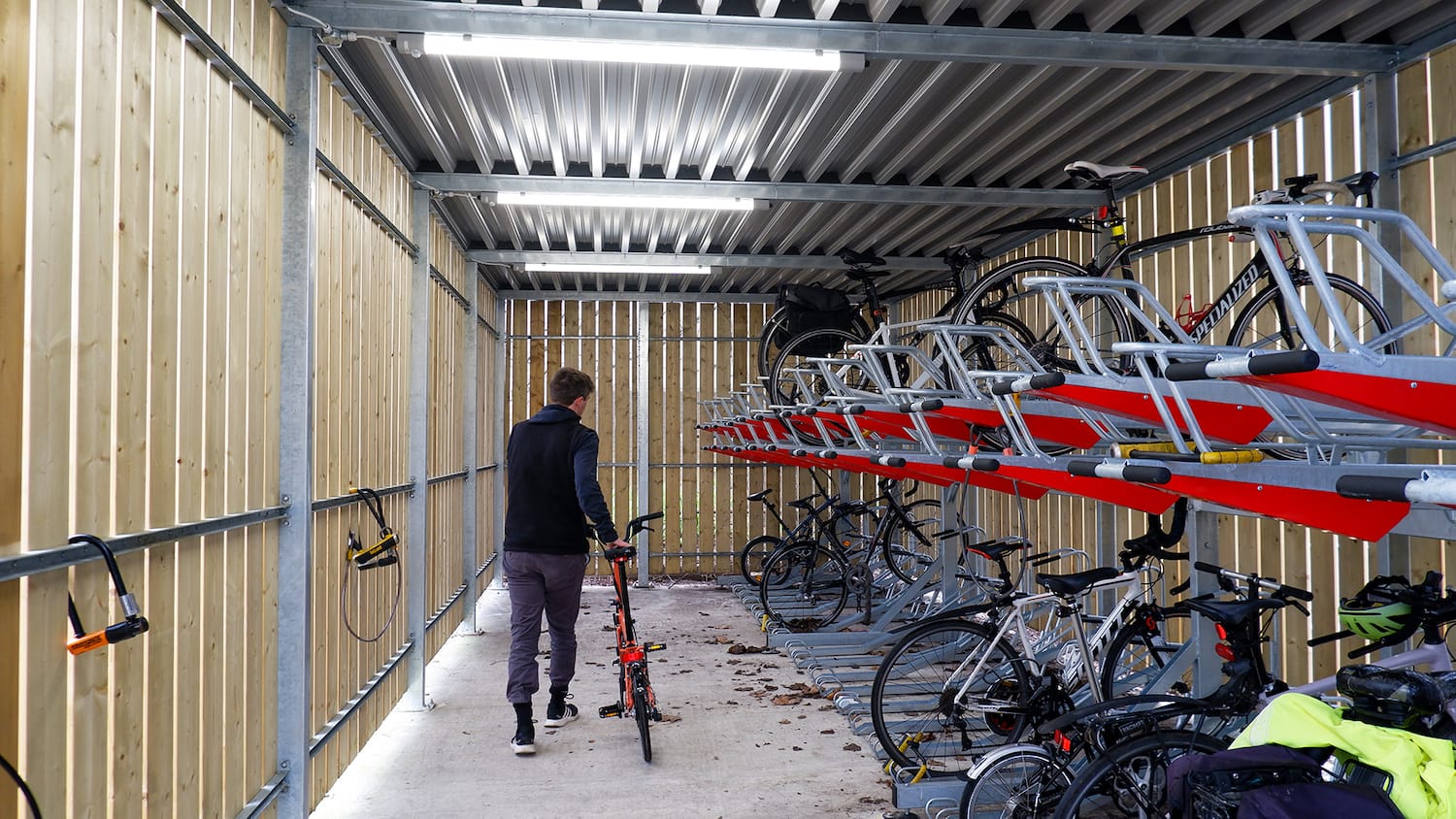 Turvec-Two-Tier-Bike-Rack-Cycle-Parking