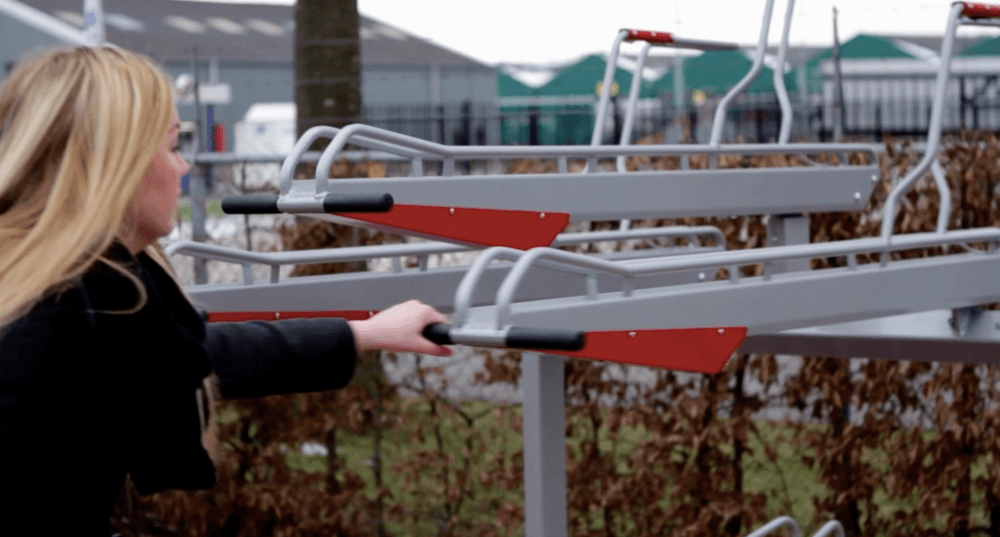How To Use A Double Stacking Bike Rack