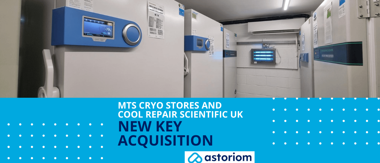 Astoriom acquires MTS Cryo Stores and Cool Repair Scientific UK, enhancing biorepository and R&D sample stability storage services in the UK. New acquisition strengthens Astoriom's footprint in biostorage solutions, supporting scientific, pharmaceutical, and clinical research sectors.