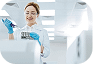Scientist using a pipette in a lab