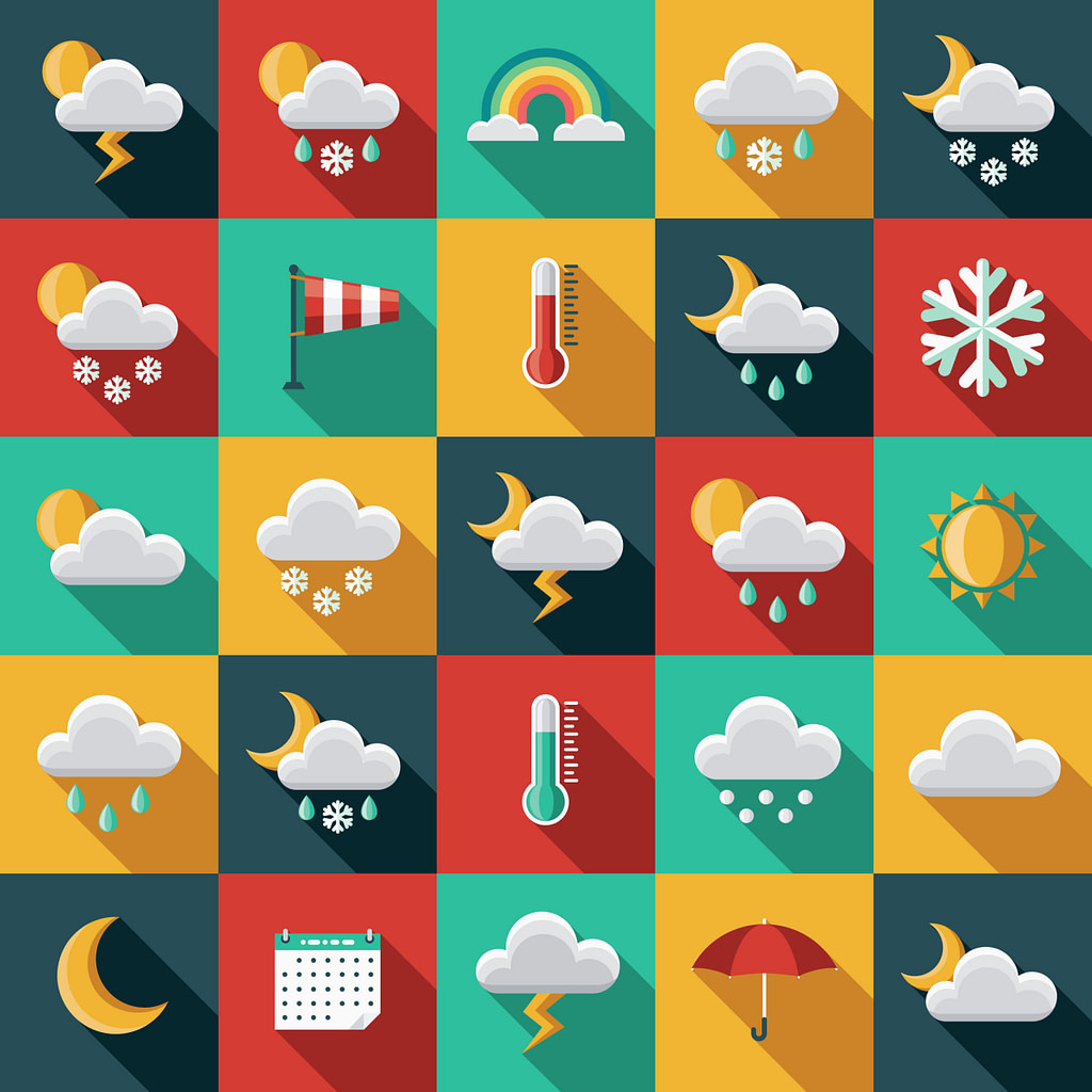 Weather Symbols Earth Science