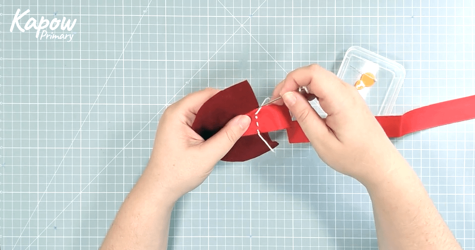 D&T Textiles - Attaching ribbon - Kapow Primary