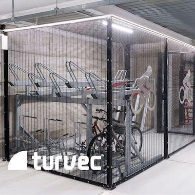 secure cycle enclosure