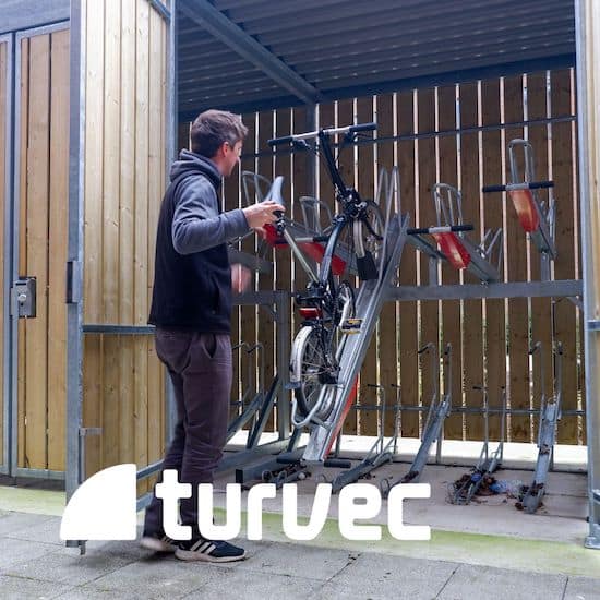 loading bike two-tier cubic compact