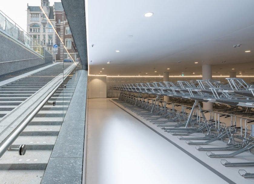 The Two-Tier Secret Behind Dutch Bicycle Parking Garages