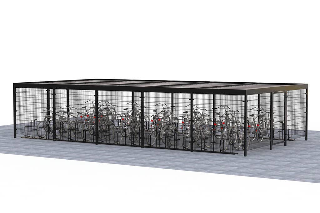 Mesh cycle shelter