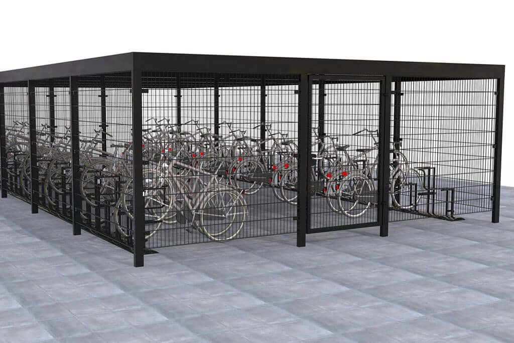 Mesh cycle shelter