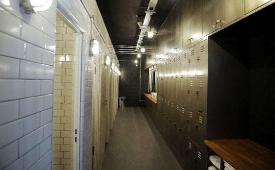 changing room cycle lockers