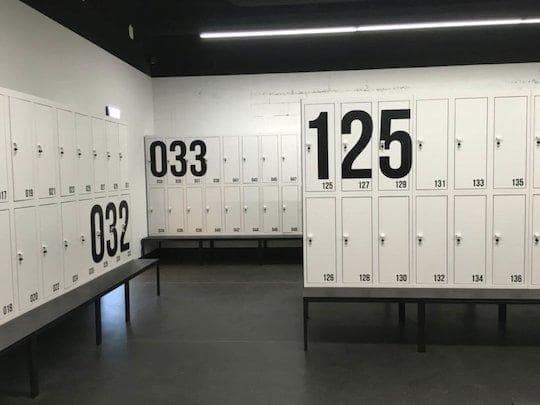 cloakroom lockers