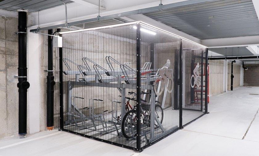 Secure Cycle Caging
