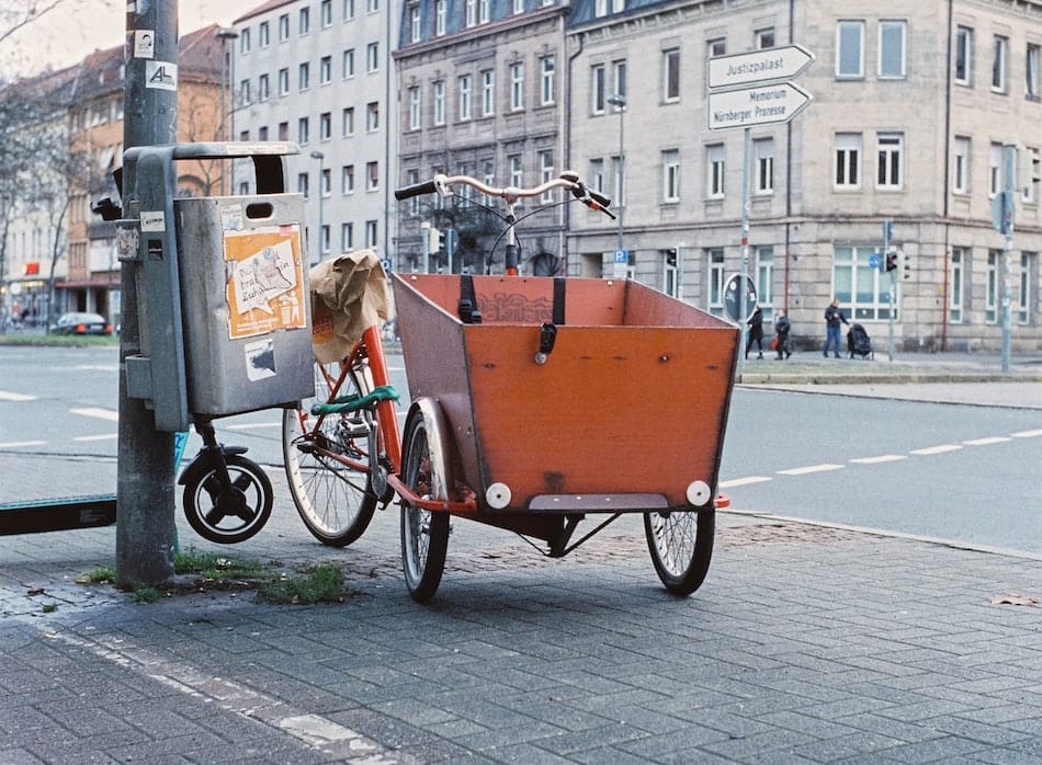 front loading cargo tricycle