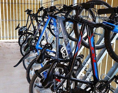 bike rack horizontal