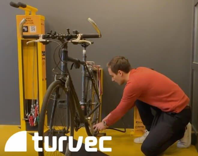 Turvec public bike repair stations & pumps