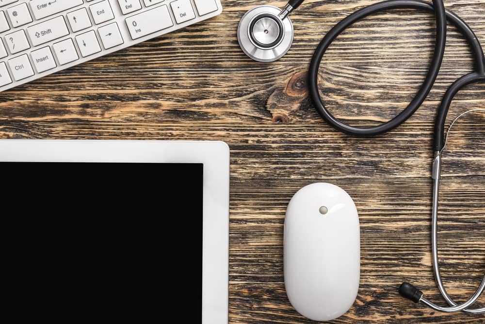 Technology and a stethoscope